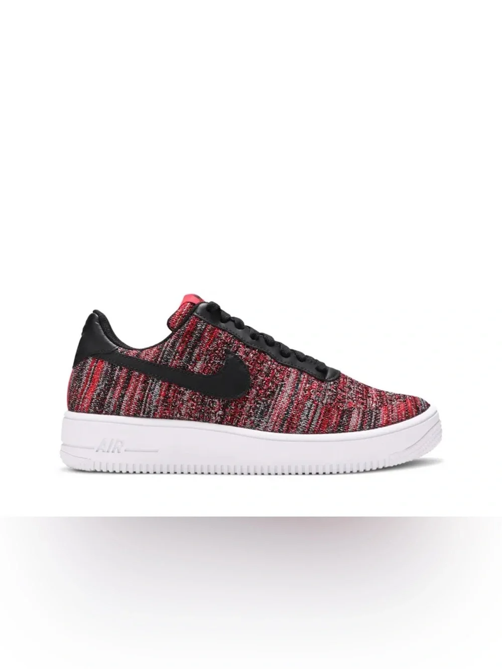 Nike Air Force 1 Flyknit 2.0 University Red Black